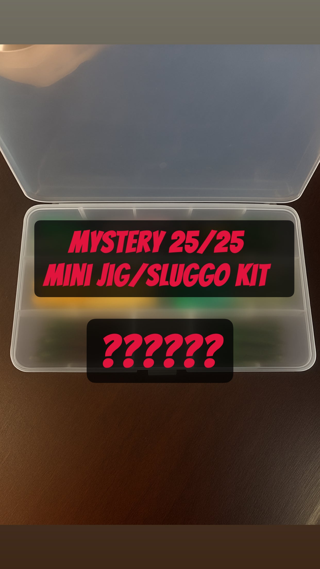 Mystery 25/25 Mini Jig and Sluggo kit