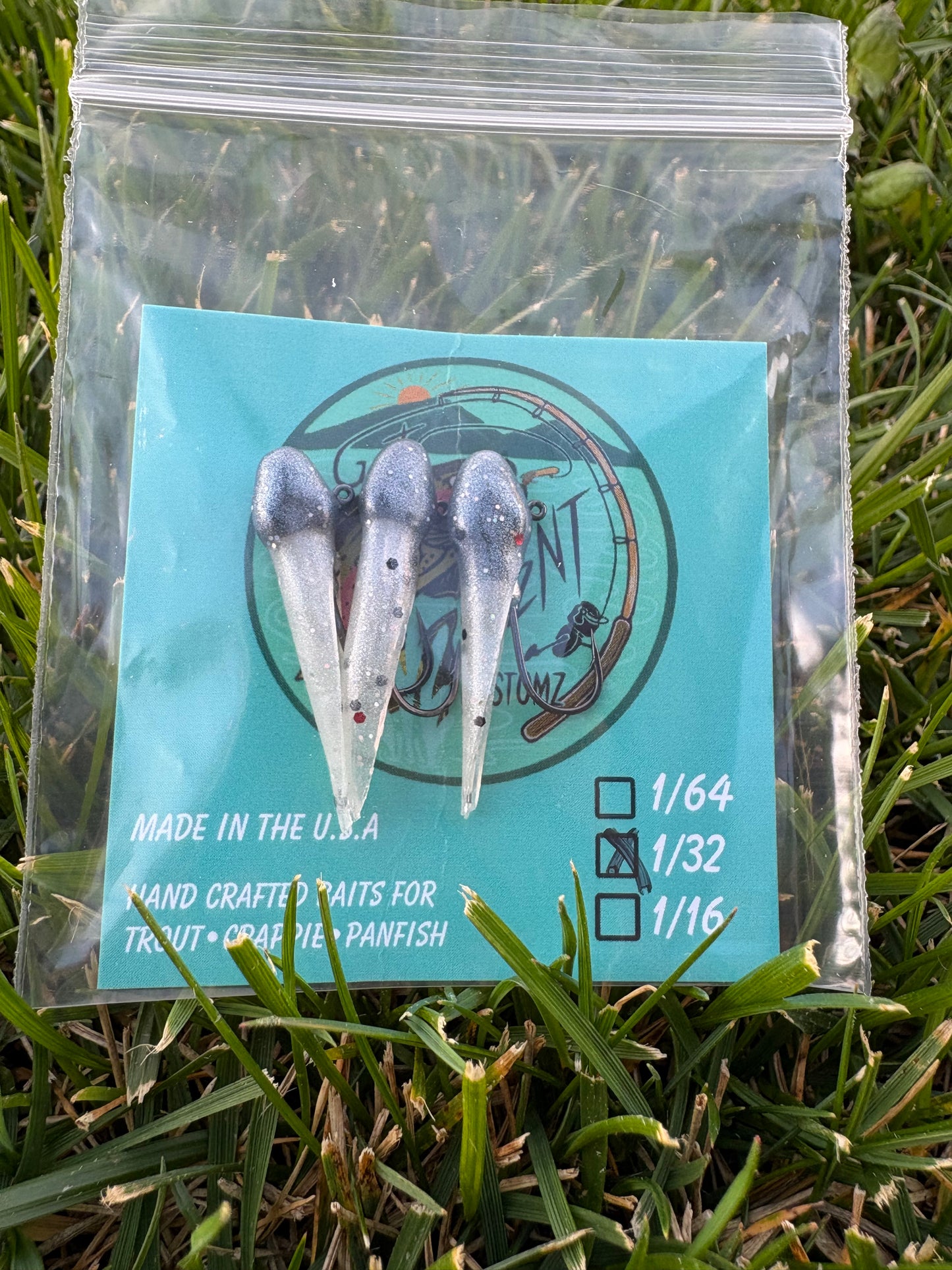1/32 Oz Prerigged Mini Sluggos