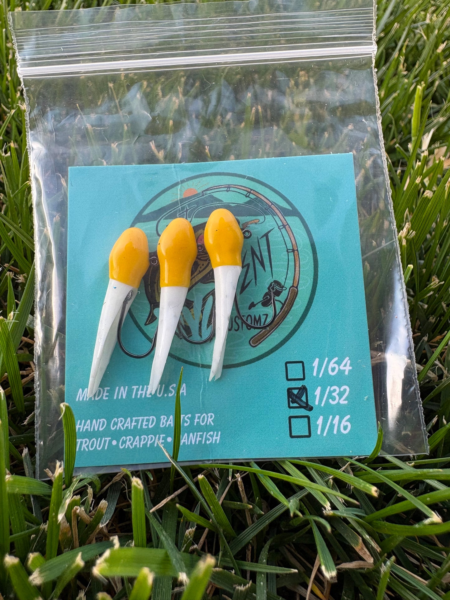 1/32 Oz Prerigged Mini Sluggos