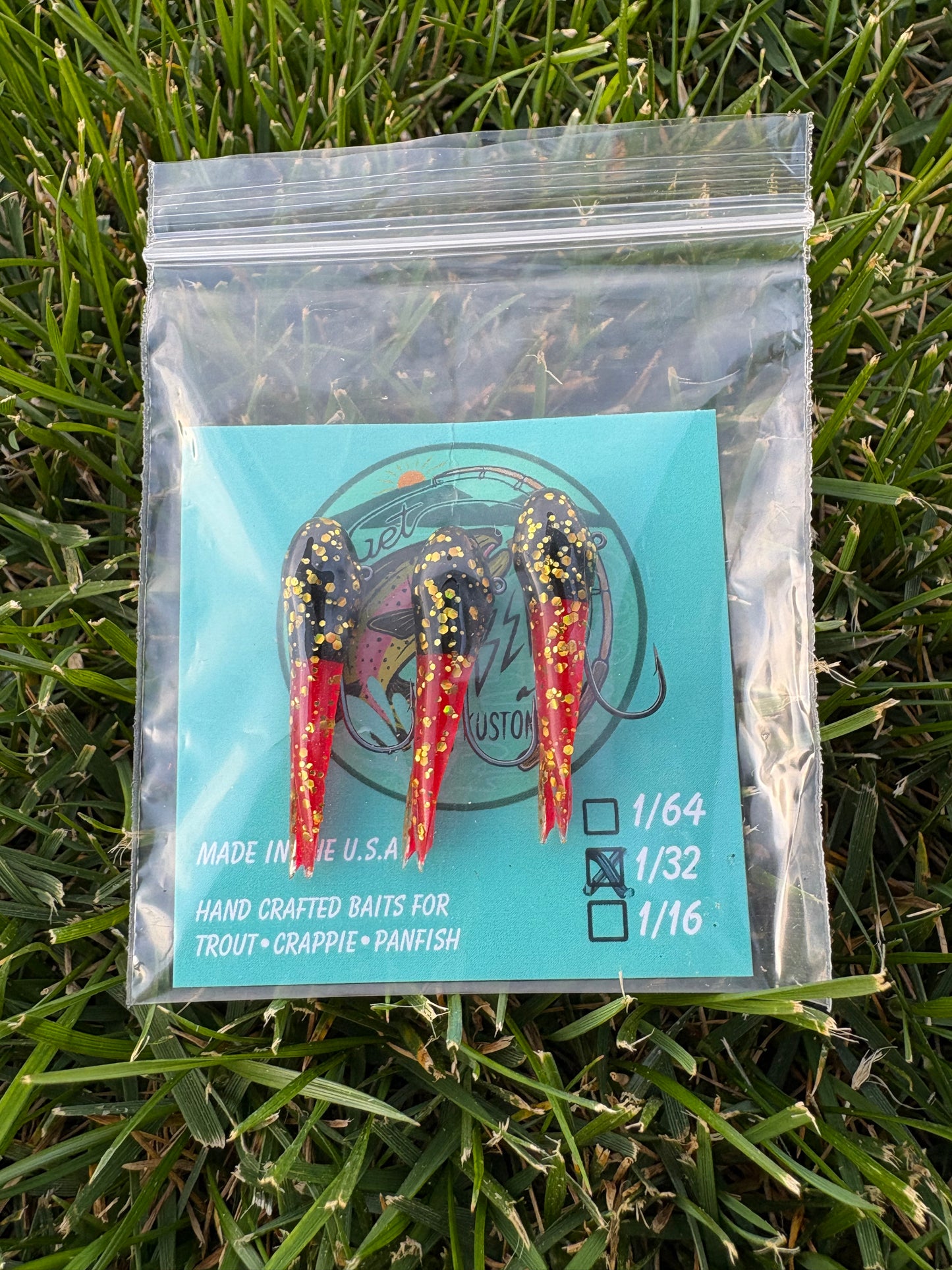 1/32 Oz Prerigged Mini Sluggos
